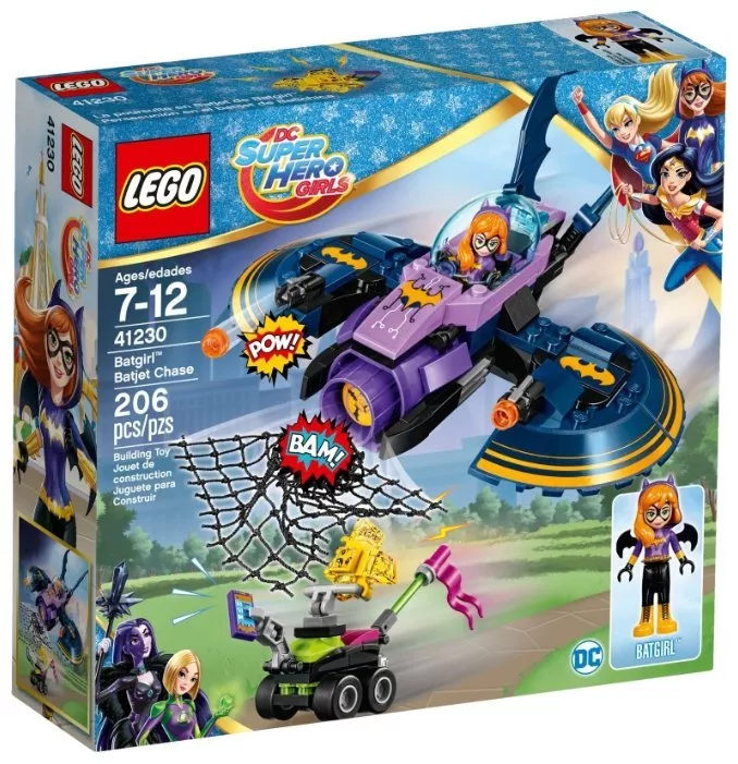 Конструктор Lego DC Super Hero Girls 41230 Бэтгёрл: Погоня на реактивном самолёте фото 7