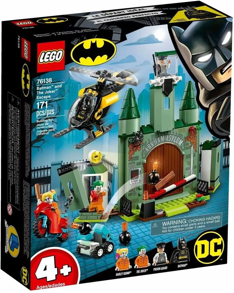 Конструктор LEGO DC Super Heroes 76138 Бэтмен и побег Джокера купить  недорого в Минске, цены – Shop.by