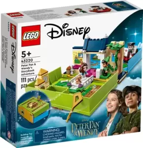 Конструктор LEGO Disney 43220 Приключение Питера Пэна и Венди по сборнику рассказов фото