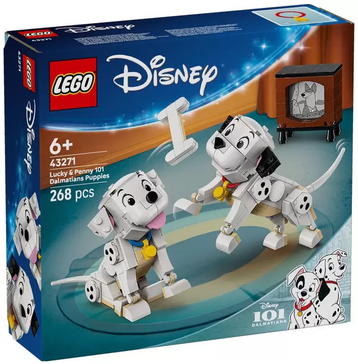 Lego Disney 43271 Лаки и Пенни 101 далматинец
