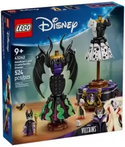 Lego Disney Princess 43262 Платья Малефисенты и Круэллы Де Виль