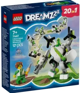 Конструктор Lego DREAMZzz 71487 20 в 1 Робот Z-Blob и гоночные приключения фото
