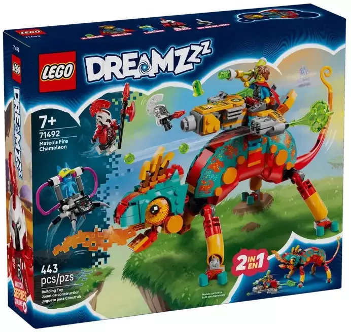 Lego DREAMZzz 71492 Огненный хамелеон Матео