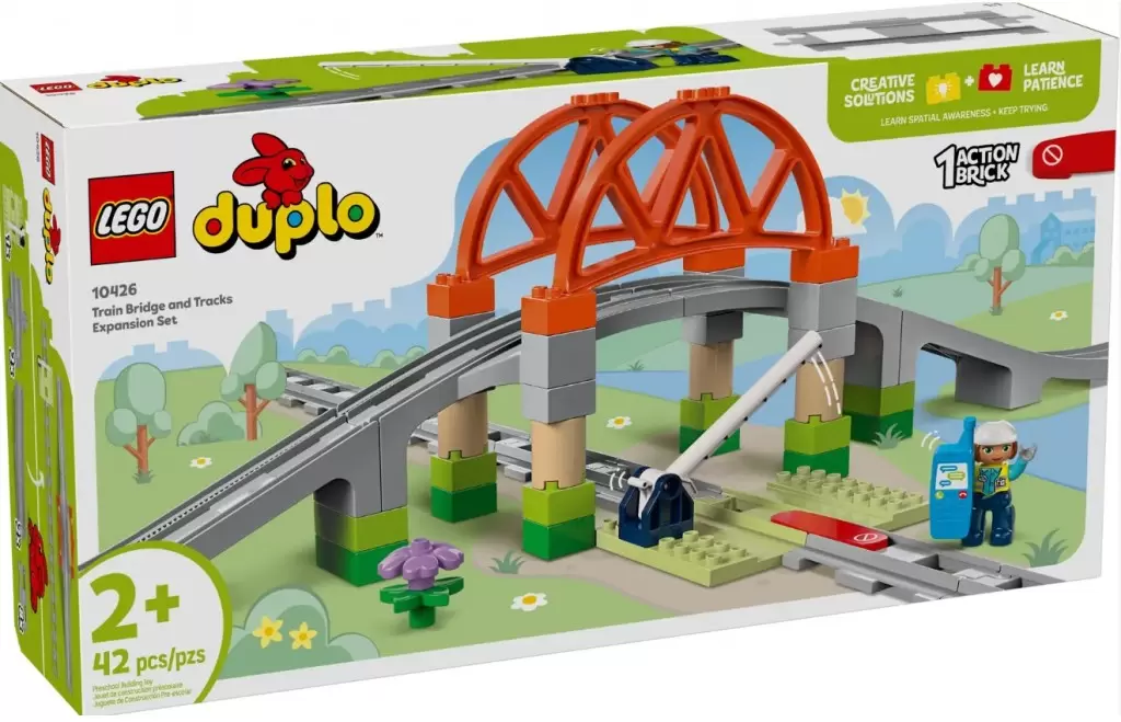 Lego Duplo 10426 Железнодорожный мост и пути Peppa Pig
