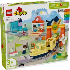 Конструктор Lego Duplo 10428 Большой интерактивный общественный поезд фото