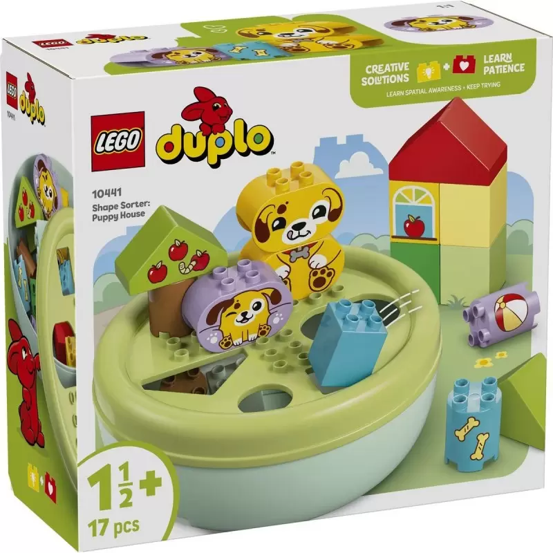 Lego Duplo 10441 Сортировщик фигур: дом для щенков