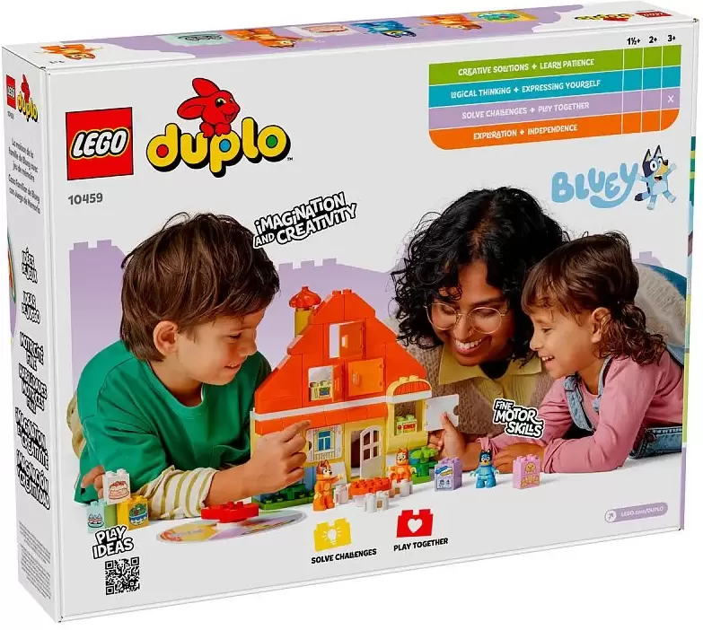 Lego Duplo 10459 Bluey Семейный дом Блуи с игрой на память