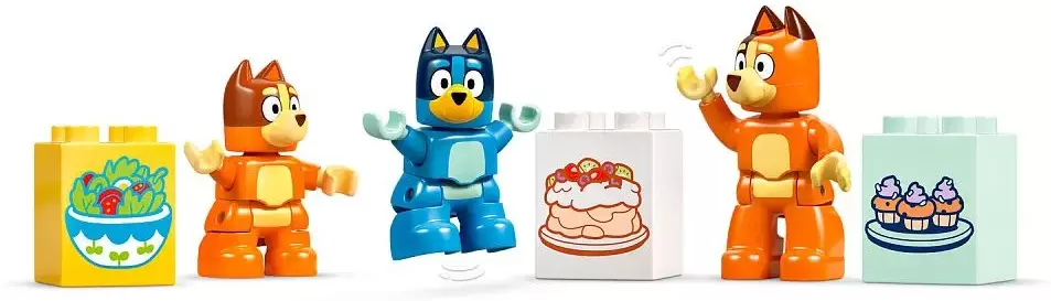 Конструктор Lego Duplo 10459 Bluey Семейный дом Блуи с игрой на память фото 2