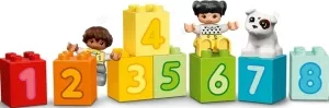 Конструктор LEGO Duplo 10954 Поезд с цифрами — учимся считать фото