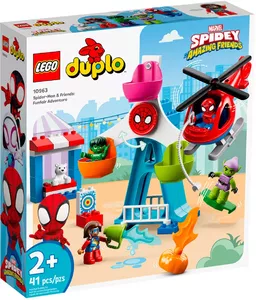 Конструктор Lego Duplo Человек-паук и его друзья: приключения на ярмарке 10963 фото