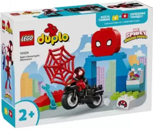 Конструктор Lego Duplo Приключение Спина на мотоцикле 10424 фото