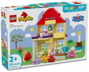 Конструктор Lego Duplo Свинка Пеппа Дом для празднования Дня рождения 10433 фото