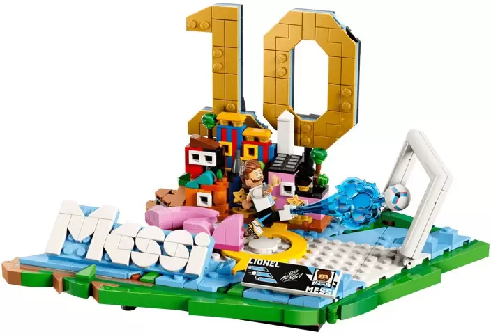 Конструктор Lego Editions 43011 Лионель Месси – лучшие моменты футбола фото 5