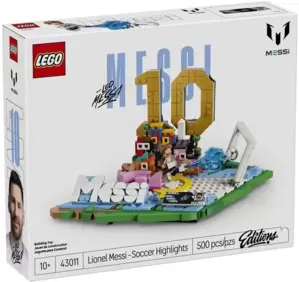 Lego Editions 43011 Лионель Месси лучшие моменты футбола
