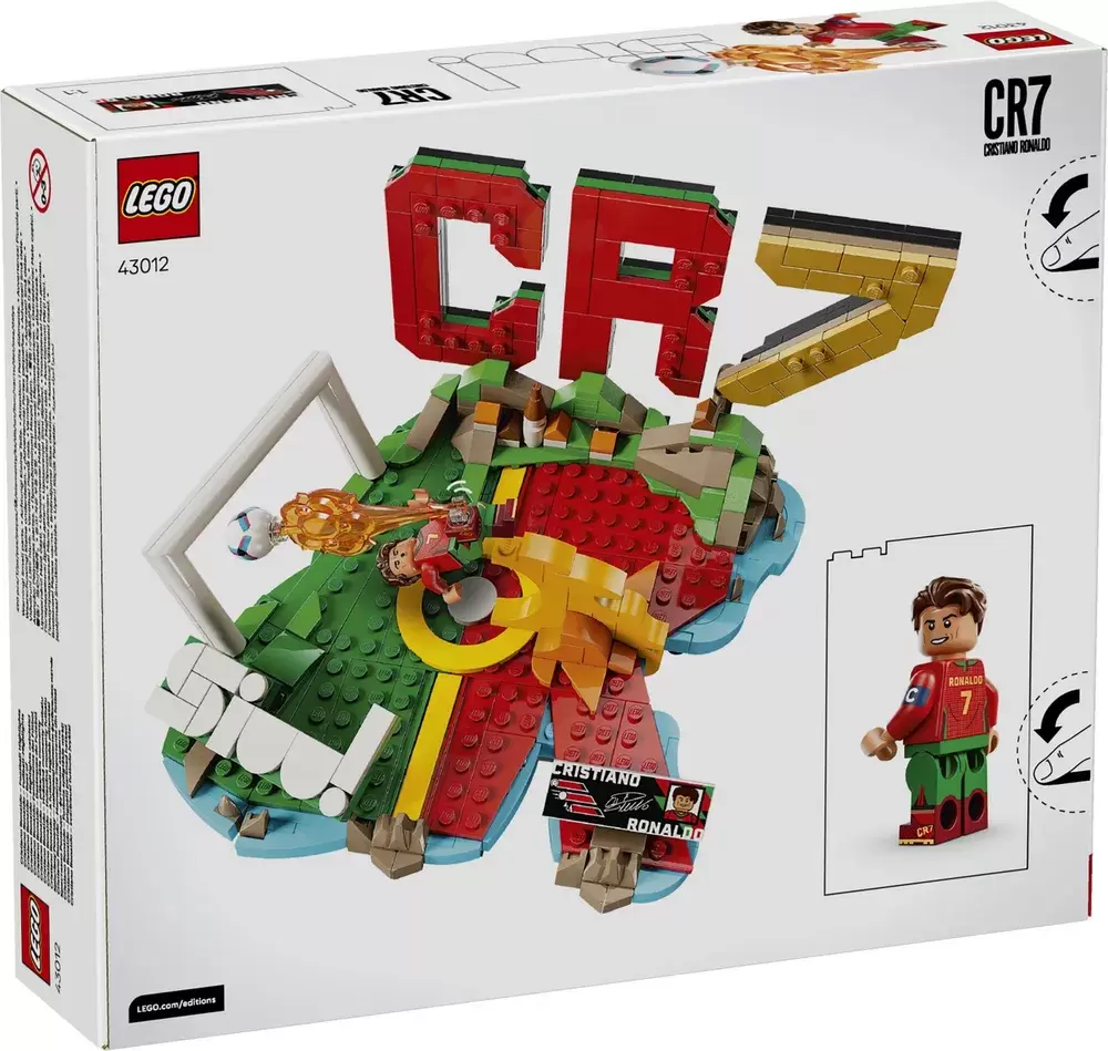 Lego Editions 43012 Криштиану Роналду лучшие моменты футбола