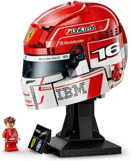 Конструктор Lego Editions 43014 Шлем Шарля Леклера команды Scuderia Ferrari HP фото 4
