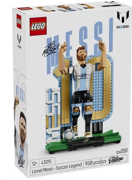 Lego Editions 43015 Лионель Месси легенда футбола