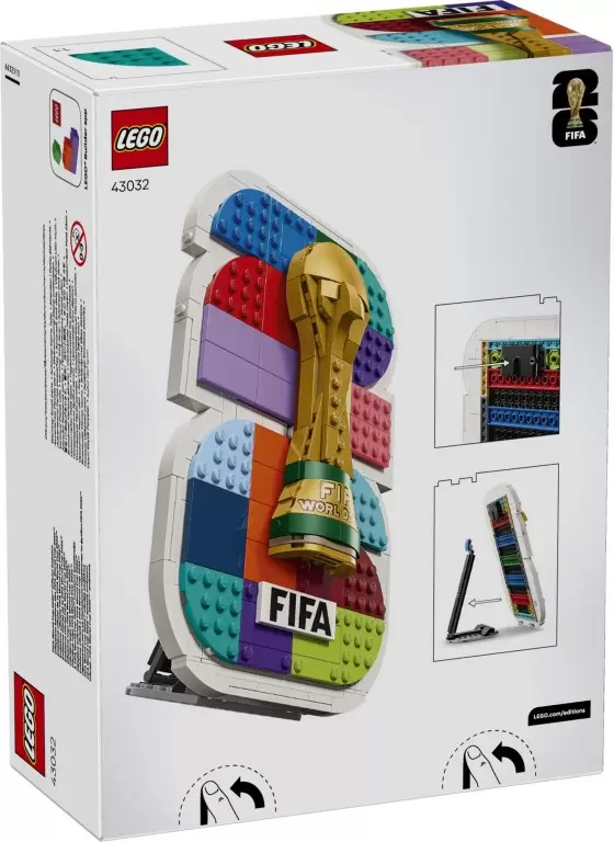 Lego Editions 43032 Официальная эмблема Чемпионата мира по футболу FIFA 2026