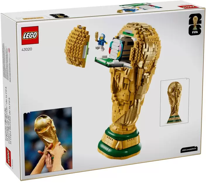 Конструктор Lego FIFA 43020 Официальный трофей Чемпионата мира по футболу фото