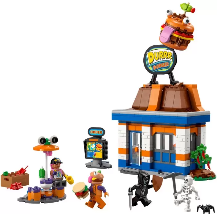 Конструктор Lego Fortnite 77076 Ресторан Durrr Burger фото