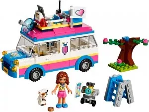 Конструктор Lego Friends 41333 Передвижная научная лаборатория Оливии icon