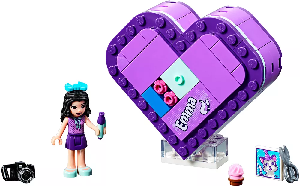 Lego Friends 41355 Шкатулка-сердечко Эммы