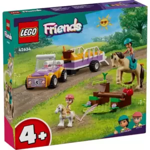 Конструктор LEGO Friends 42634 Прицеп для лошадей и пони фото