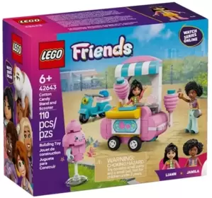 Конструктор Lego Friends 42643 Прилавок со сладкой ватой и скутер фото