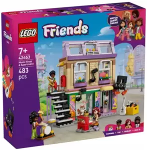 Конструктор Lego Friends 42653 Музыкальный магазин и квартира фото
