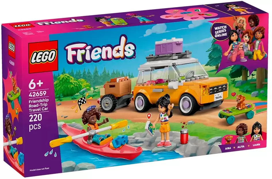 Lego Friends 42659 Автомобиль для путешествий с друзьями
