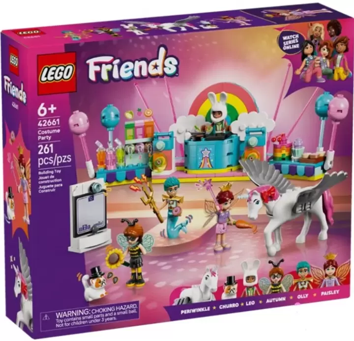 Lego Friends 42661 Костюмированная вечеринка с единорогом и феей