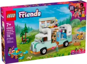 Конструктор Lego Friends 42663 Приключение в туристическом фургоне дружбы фото