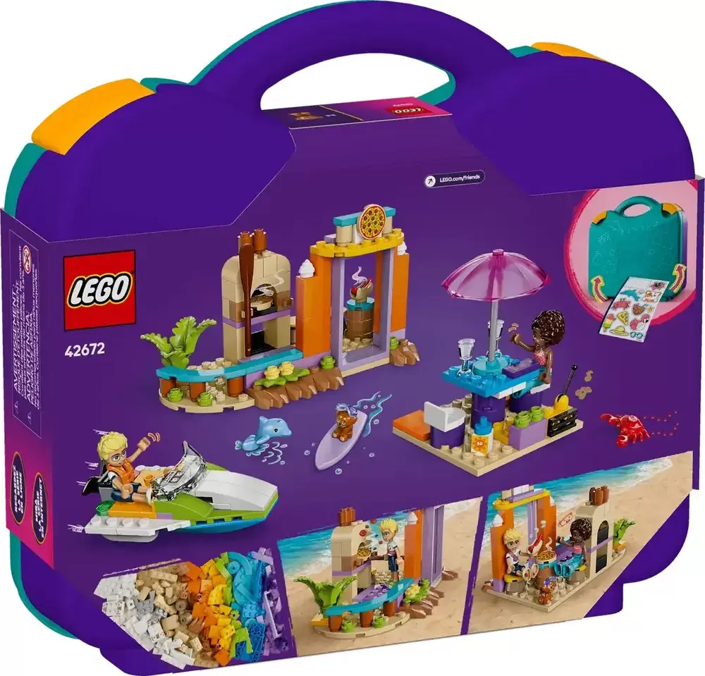 Lego Friends 42672 Креативный пляжный чемодан