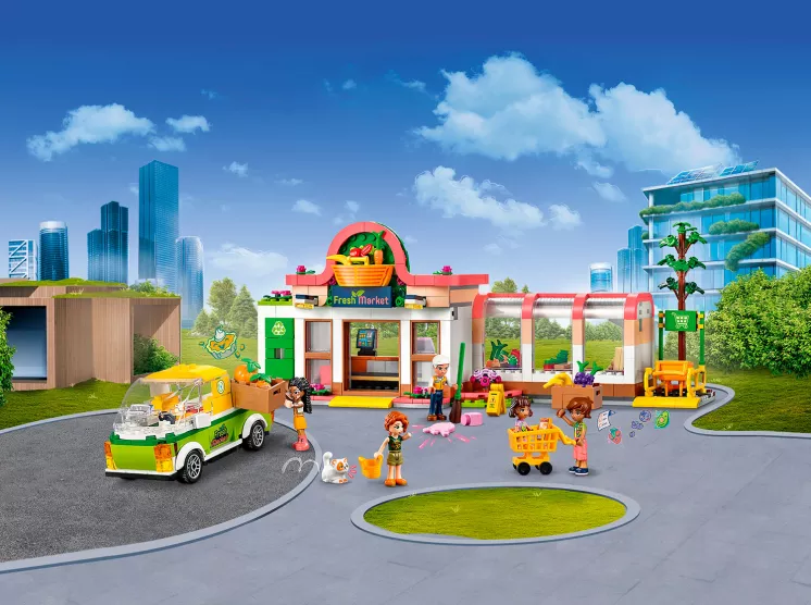 Конструктор Lego Friends Магазин органических продуктов / 41729 фото