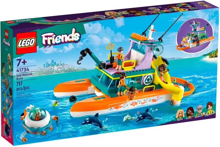 Lego Friends Морская спасательная лодка / 41734