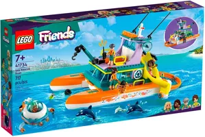 Конструктор Lego Friends Морская спасательная лодка / 41734 фото