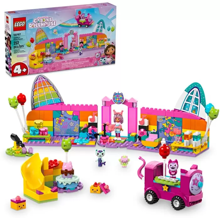 Конструктор Lego Gabby&#38;Dollhouse 10797 Комната для вечеринок Габби фото