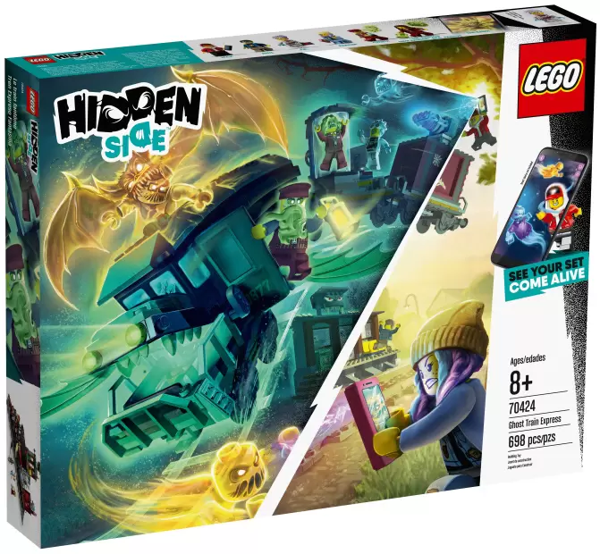 Lego Hidden Side 70424 Призрачный экспресс