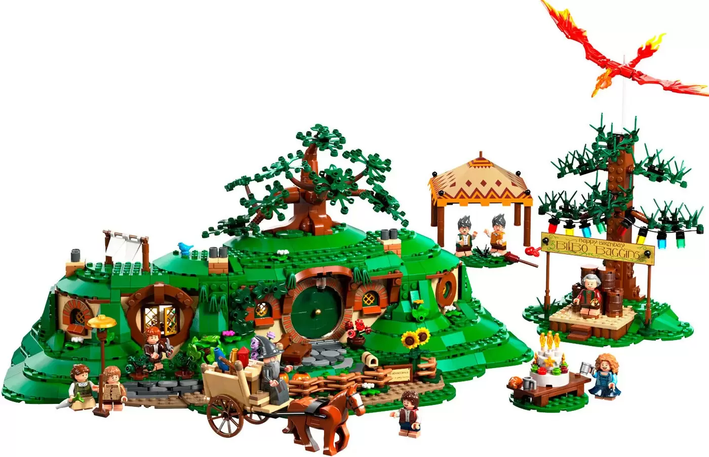 Конструктор Lego Icons 10354 Властелин колец: Шир фото