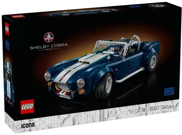 Lego Icons 10357 Shelby Cobra 427 S/C