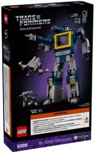 Lego Icons 10358 Трансформеры: Звуковая волна