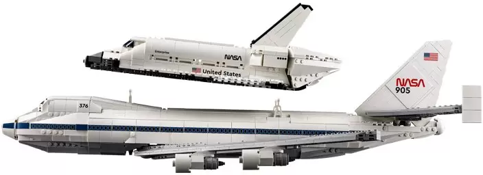Конструктор Lego Icons 10360 Самолет-носитель и Шаттл фото