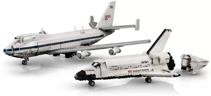 Конструктор Lego Icons 10360 Самолет-носитель и Шаттл фото