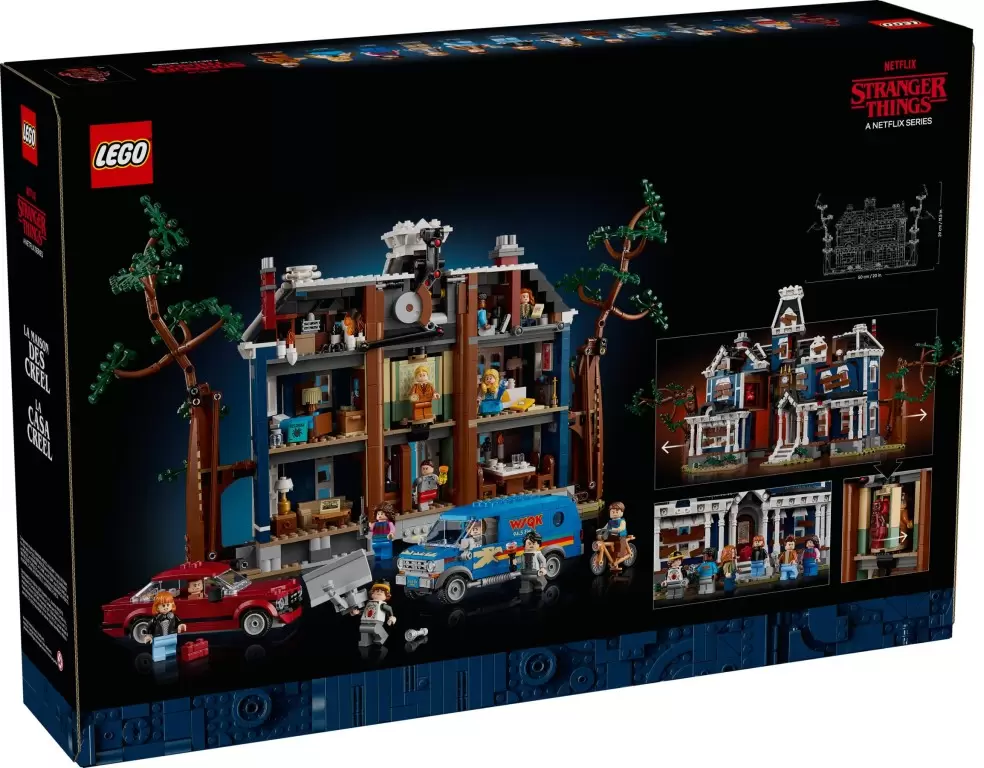 Lego Icons 11370 Очень странные дела: Дом Криллов