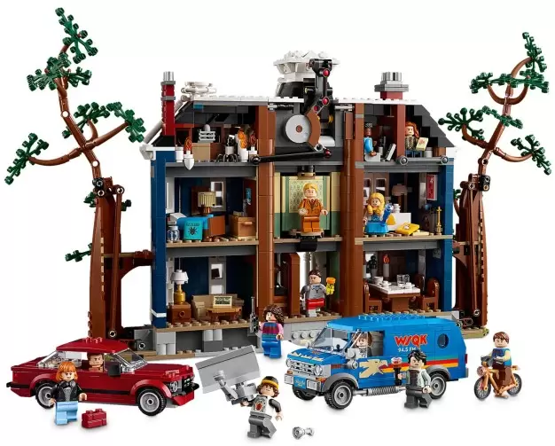 Конструктор Lego Icons 11370 Очень странные дела: Дом Криллов фото 3