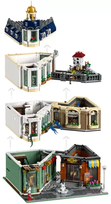 Конструктор Lego Icons 11371 Торговая улица фото 3