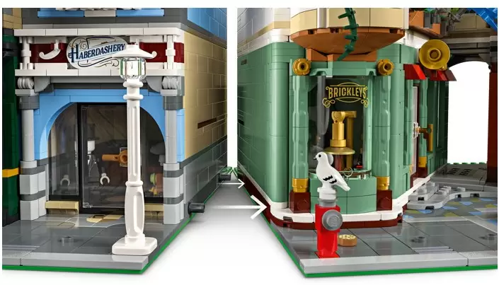 Конструктор Lego Icons 11371 Торговая улица фото 4