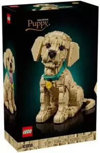 Конструктор Lego Icons 11384 Щенок золотистого ретривера фото