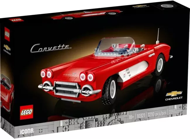 Lego Icons Chevrolet Corvette 1961 / 10329