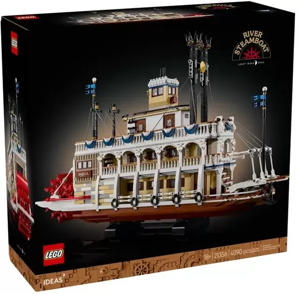 Lego Ideas 21356 Речной пароход